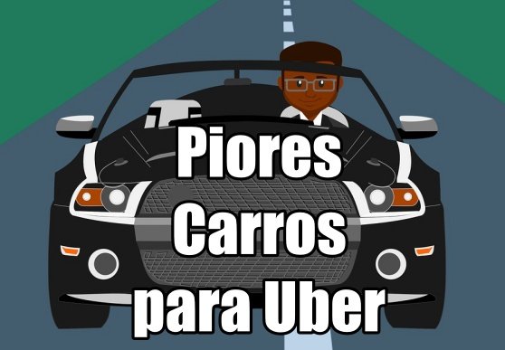 Piores Carros para Uber